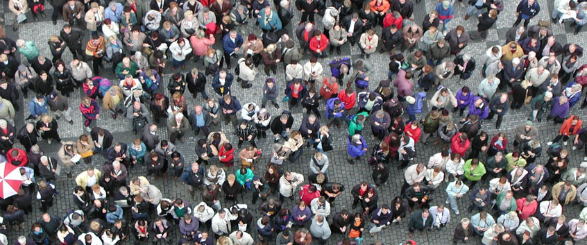 Crowd, foto: Walter Reich / pixelio Crowd, foto: Walter Reich / pixelio